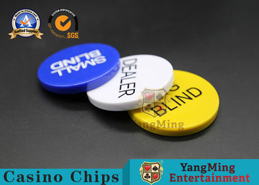 satın al Texas Hold 'Em Casino Oyun Aksesuarları Plastik Poker Bayi Düğmesi Çevrimiçi üretim