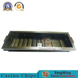satın al Plak Taşıyıcı için Tek Katmanlı Metal Şamandıra Özelleştirilmiş Poker Chip Tepsisi Çevrimiçi üretim