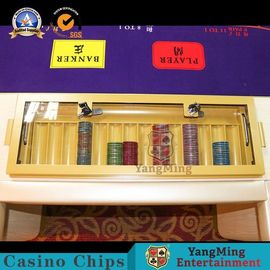 satın al Fabrika Orijinal Özel Kumar 8-10 Oyuncu Düzenlemesi Baskı Baccarat Texas Poker Masa Logo Özel Çevrimiçi üretim