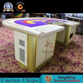 satın al Makao Bakara Kumar Poker Masası / Moda Adanmış RFID Poker Masası Çevrimiçi üretim