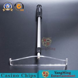 satın al Rulet Bakara Poker Masa Aksesuarları Alüminyum Alaşım Geri Çekilebilir Şeffaf Plastik Poker Chips Komisyon Çevrimiçi üretim