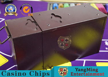 satın al Resmi Nakit İpucu Poker Chips Toke Kutusu / Kilitler Kumar Masa Aksesuarları Ile Casino Bırak Kutusu Çevrimiçi üretim