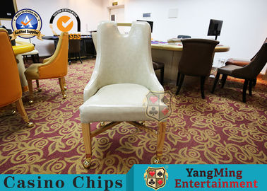 satın al Yastıklı Koltuk Bakara VIP Poker Oyun Masası Koltuğu / Metal Yemek Sandalyesi Çevrimiçi üretim
