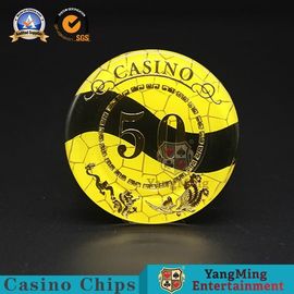 satın al UV Sticker Pürüzsüz Dokunmatik Bronzlaştırıcı Akrilik Seramik Metal Naylon RFID Poker Chips Çevrimiçi üretim