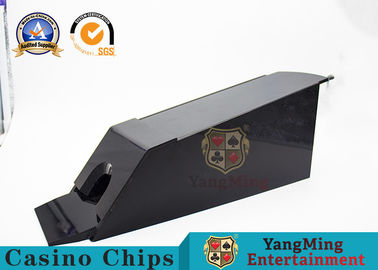 satın al Kumar Hotsale Siyah 1-8 Güverte Akrilik Casino Profesyonel Poker Tutucu Kart Dealing Ayakkabı Çevrimiçi üretim