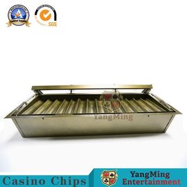 satın al 760 * 210mm Casino Chip Tepsi 2 Katmanlı Kumar Cips Şamandıra Çift Kilit Poker Chip Kılıf Çevrimiçi üretim