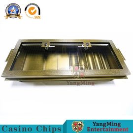 satın al Özel Tek Katmanlı Çift Kilit Metal Cips Tepsi Ejderha Kaplan Kumar Masa Cips Şamandıra Durumda Çevrimiçi üretim