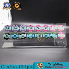 satın al Rulet Tekerlek Bakara Masa Cips Tutucu 40mm Çap Yuvarlak Cips Ekran 16 ADET Çevrimiçi üretim