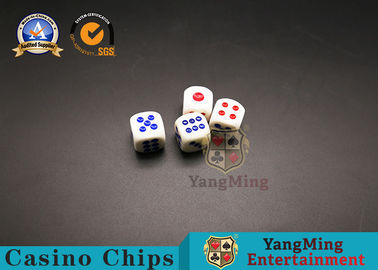 satın al Yüksek Yoğunluklu Beyaz Melamin Zar Poker Oyun Kartları Masa Oyun Masası Zar Çevrimiçi üretim