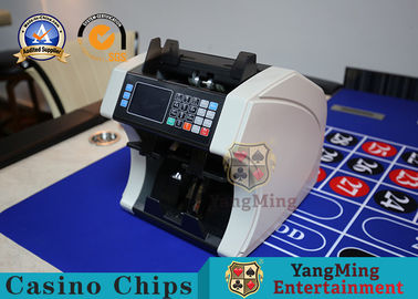 satın al Özel Fatura Sayma Makinesi Casino Oyun Aksesuarları / Taşınabilir Nakit Sayaç Ön Yükleme Çevrimiçi üretim