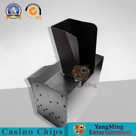 satın al Klasik Casino Oyun Aksesuarları Tek Liman Metal Demir Otomatik Poker Kart Parçalama Makinesi Çevrimiçi üretim