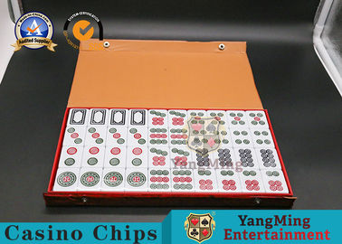 satın al 320 * 175 * 30mm Casino Oyun Aksesuarları Koyu Yeşil Dokuz Itme Paketi Marka Çevrimiçi üretim