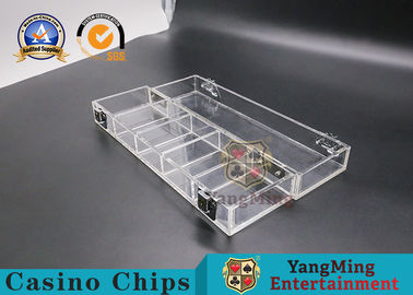 satın al Kumar Poker Cips Kutusu Anti-Sahte Cips Çift Kilitli Chip Taşıyıcı Çevrimiçi üretim