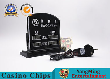 satın al Özel Tek Limit Led Işık Casino Oyun Aksesuarları Çevrimiçi üretim