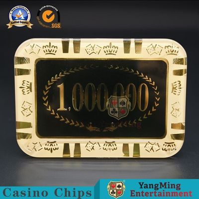 satın al Şeffaf Akrilik Kristal Casino Poker Cips Masa Aksesuarları Çevrimiçi üretim