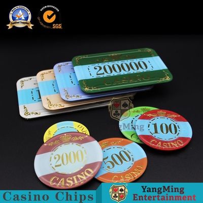 satın al Crown Chip Invisible Casino Poker Chips Sahteciliğin Önlenmesi Çevrimiçi üretim