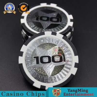 satın al Texas Hold'Em Poker Kumar Masası Lazer Etiket Cipsi 11.5g Clay Core Poker Yıldızı Çevrimiçi üretim