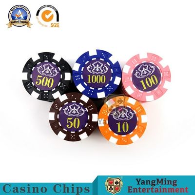 satın al 760 Adet Texas Hold 'Em Oyun Çekirdek Anti-Sahte Çip Para Birimi Amerikan ABS Kil Poker Fantezi Çip Seti Fabrika Seti Spot Çevrimiçi üretim