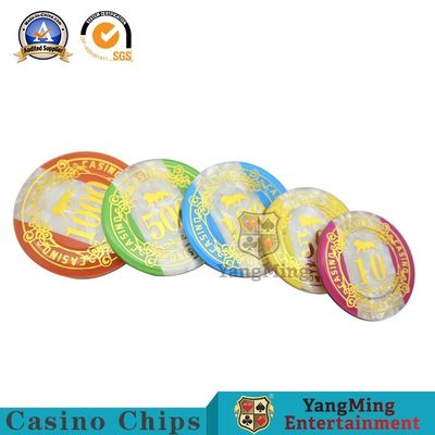 satın al 760 Adet Texas Hold 'Em Oyun Çekirdek Anti-Sahte Çip Para Birimi Amerikan ABS Kil Poker Fantezi Çip Seti Fabrika Noktası Çevrimiçi üretim