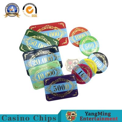 satın al 760 Adet Texas Black Jack Bronzlaştırıcı Plastik Cips İki Katmanlı Akrilik Sahteciliğe Karşı Çip Seti Spot Desteği Özelleştirilmiş Çevrimiçi üretim