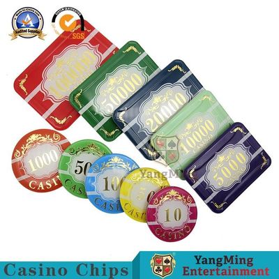 satın al 94 * 66mm Plastik Casino Poker Chip Seti Dikdörtgen Yuvarlak Çevrimiçi üretim