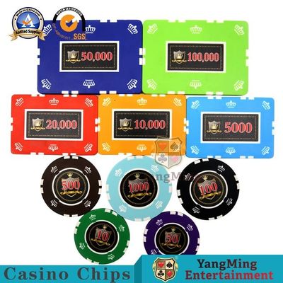 satın al 25g 760 Adet Kil Buzlu Etiket Casino Poker Çip Seti Çevrimiçi üretim