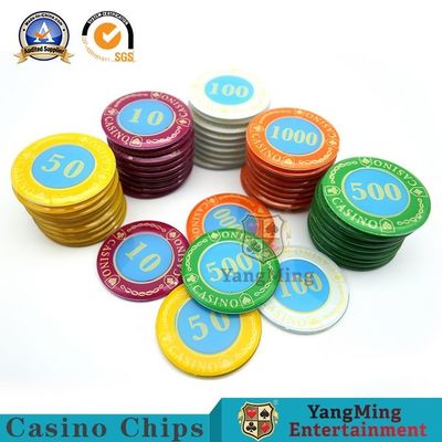 satın al 730 Adet Akrilik Kristal Cips Seti Poker Oyunu Bağımsız UV Menekşe Çevrimiçi üretim