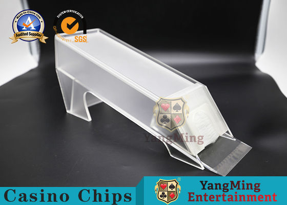 satın al Yepyeni Kalın Akrilik Mat 8 Çiftli Poker Bayi Üreticisi Ismarlama Tek Kart Bayi Karıştırıcı Botları Çevrimiçi üretim