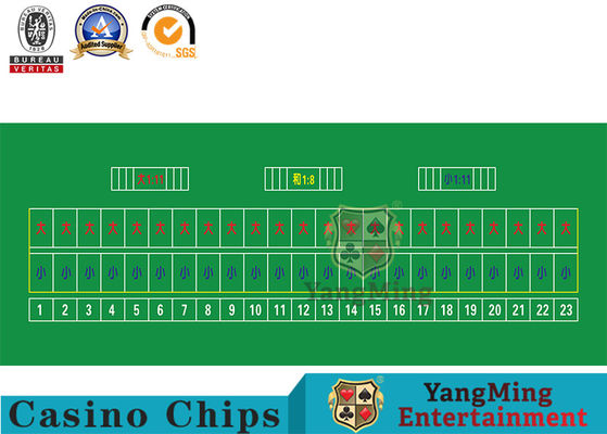 satın al 23 Oyuncu Oval Bakara Texas Oyunu Casino Masa Düzeni Çevrimiçi üretim