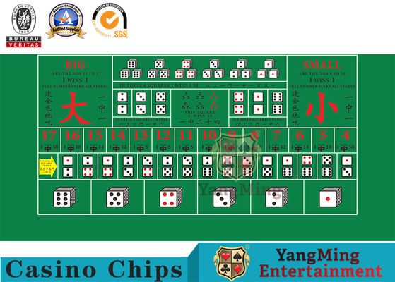 satın al Macau VIP Odası Club Sic Bo Poker Masa Örtüsü Baile Eğlence Oyun Düzeni Çevrimiçi üretim