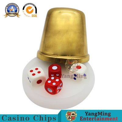 satın al SS Casino Oyun Aksesuarları Titanyum Altın Bakır El Zar Kupası Çevrimiçi üretim