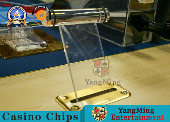 satın al Jetonlu 70mm Akrilik Metal Nakit Kutusu Su Deposu Ekleme Kurulu Poker Masası Çevrimiçi üretim