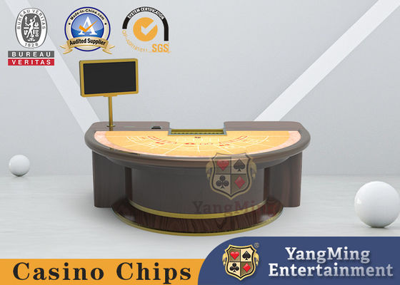 satın al Elektronik Fatura Sistemi Yarım Daire Casino Poker Masası Yüksek Yoğunluklu Sünger Çevrimiçi üretim