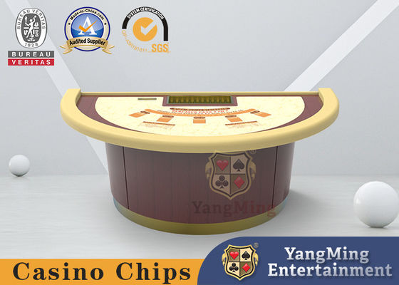 satın al MDF Tahtası Blackjack Poker Oyunu Satranç Masası Yarı Dairesel Yuvarlak Ayak Çevrimiçi üretim