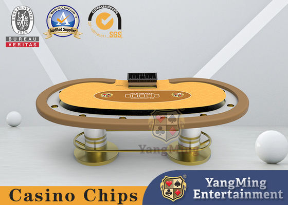 satın al Bezelye Şeklinde Texas Oval Casino Oyunu Satranç Masası 304 Paslanmaz Çelik Çevrimiçi üretim