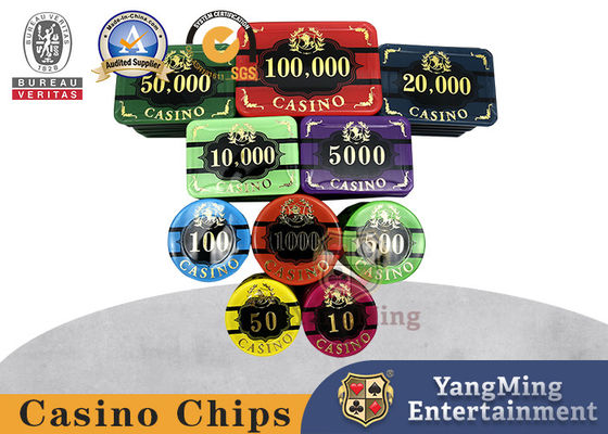 satın al 45mm Texas Game Jackpot Akrilik Kişiselleştirilmiş Casino Poker Chip Seti Çevrimiçi üretim