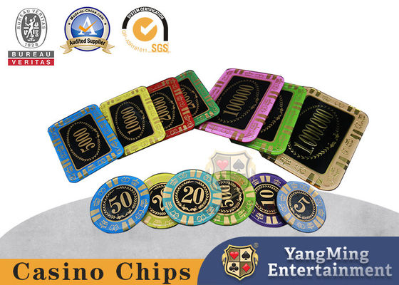 satın al Yüksek şeffaflıklı Akrilik Kristal Poker Chip Monetleri Üreticilerin Spot Kabulları Özel Çevrimiçi üretim