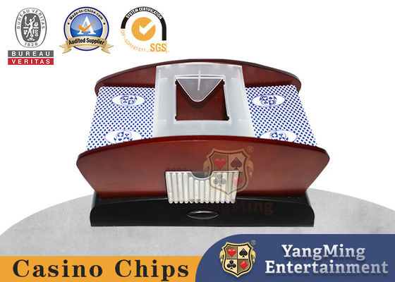 satın al Uygulanabilir 2 Deste Poker Kartı Casino Karıştırma Makinesi Çevrimiçi üretim