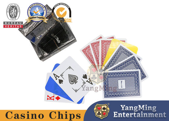 satın al PVC Plastik Büyük Oyun Kartları Yazdırılmış 33 Kart Kara Kutusu Texas Hold'Em Oyunu İçin Çevrimiçi üretim