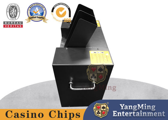 satın al Casino Ürünü 2 Portlu Kağıt Poker Kartı Ezme Makinesi Oyun Kartları Parçalayıcı Çevrimiçi üretim