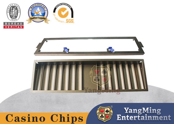 satın al Endüstriyel Metal Demir Tek Katmanlı Çift Kilitli Casino Chip Tepsisi Seramik Kil Malzemesi Çevrimiçi üretim