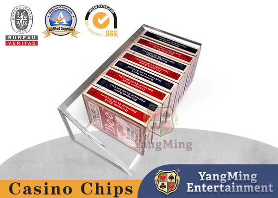 satın al Blackjack için 6 Güverte Akrilik Tam Polonya Casino Atma Tutucu Çevrimiçi üretim