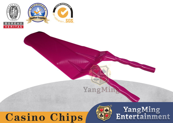 satın al Yüksek Kaliteli Pembe Kırmızı ABS Plastik Poker Masası Oyun Masası Üstü Ücretsiz Kart Pası Kürek Çevrimiçi üretim
