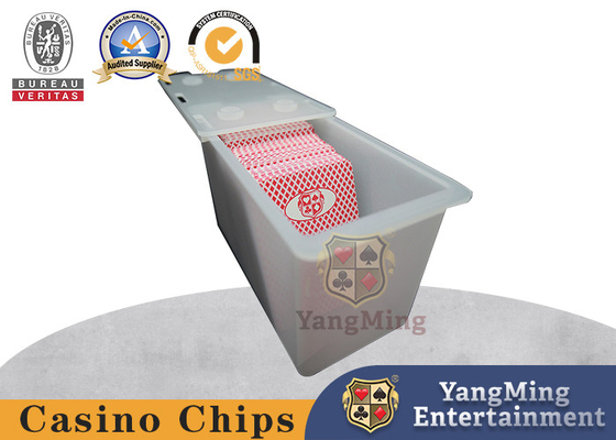 satın al 8 Güverte Casino Su Geçirmez Donuk Polonya Poker Kartı Saklama Kutusu Mühürlü 3mm Kalınlık Çevrimiçi üretim