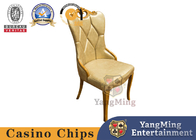 High End Restaurants Custom Made Leather Dining Chairs