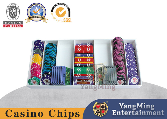 satın al Yüksek Kaliteli Beyaz ABS Plastik Masa Baccarat Texas Chip Tepsisi Kumar Masası Özel Çevrimiçi üretim