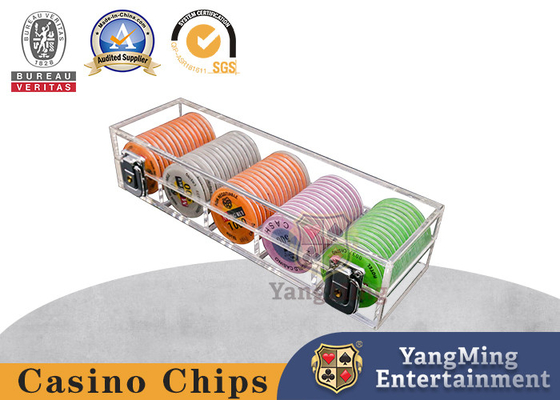 satın al Blackjack Masa Üstü Poker Masası için 100 Parça 50mm Casino Chip Tutucu Çevrimiçi üretim