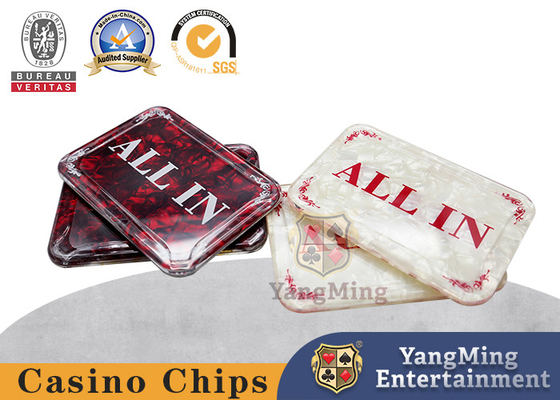 satın al 5mm Kalınlık Dikdörtgen Hepsi Poker Düğmesi Çevrimiçi üretim
