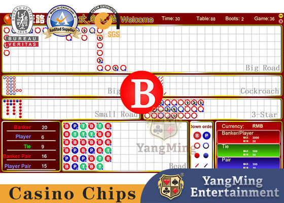 Manufacturer Develops Genuine Baccarat Poker Table On-Site Software System