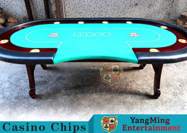H Feet Texas Holdem Poker Masa Ekonomik Model Fabrika Tarzı 10 kişilik özel Texas Poker Oyun Masası
